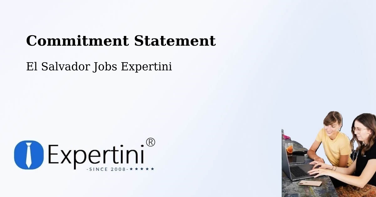 Corporate Commitment – Tonacatepeque - El Salvador Jobs Expertini